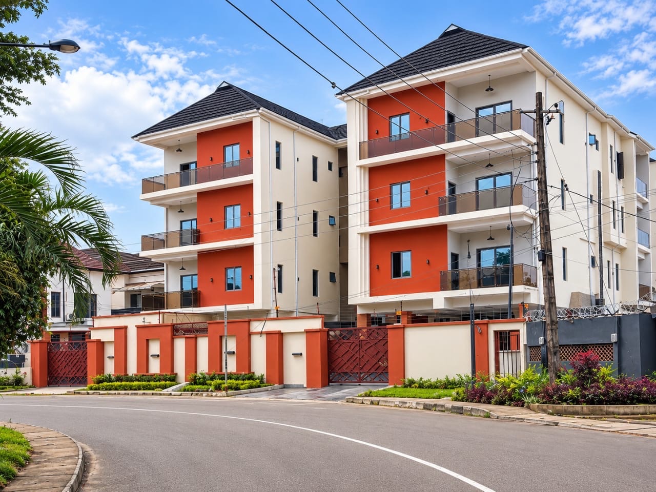 Newly Built 3-bedroom Apartment + Bq, Oduduwa crescent, GRA Ikeja